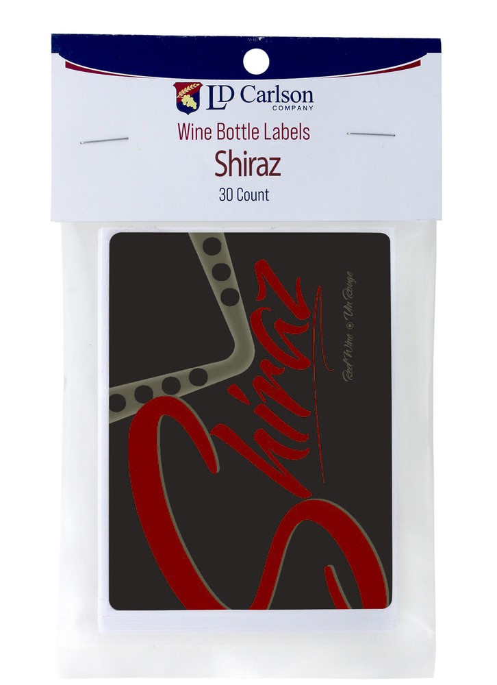 Shiraz Wine Labels