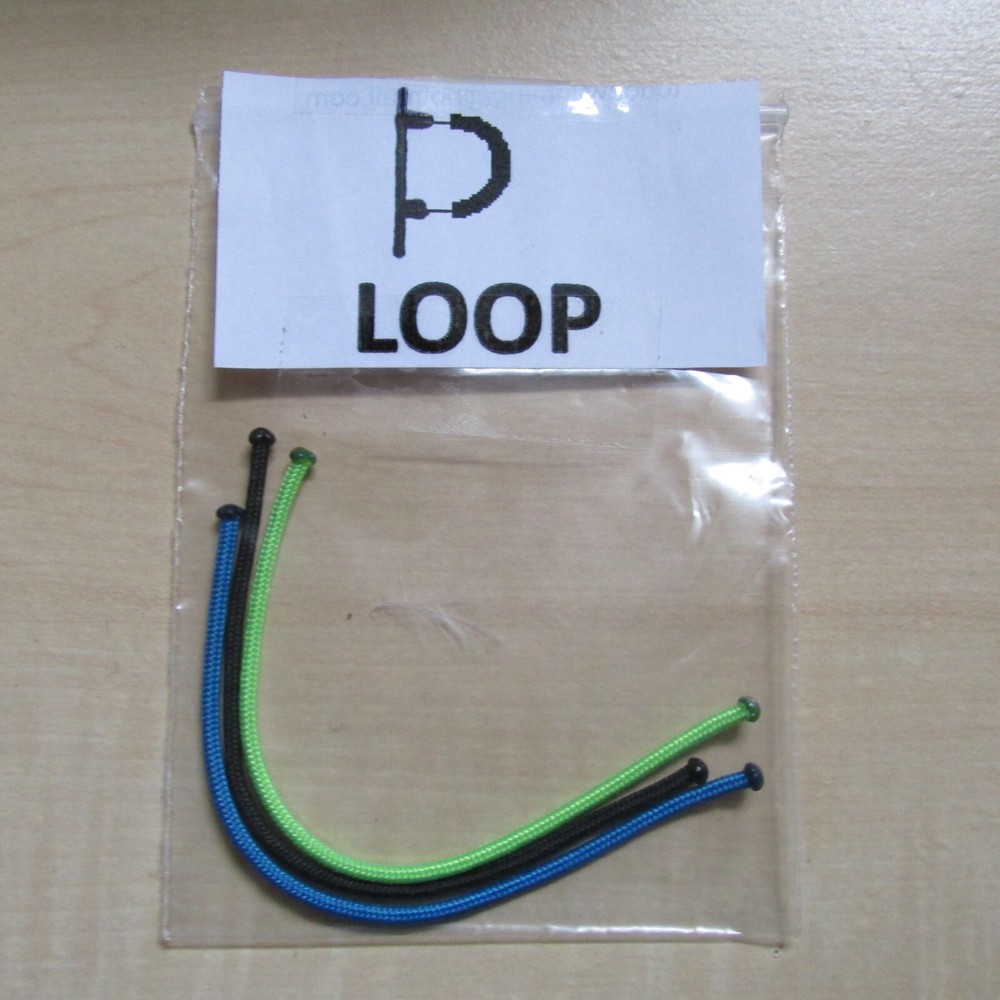 Rope style archery D loop
