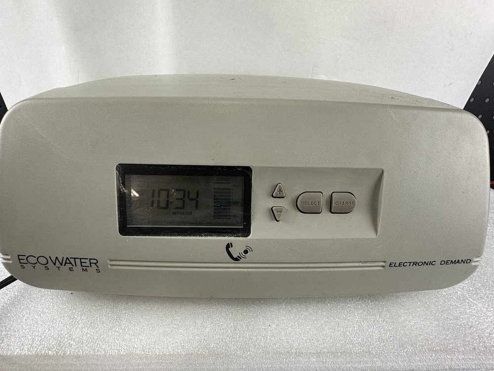 ecowater water System softener Face plate Controller