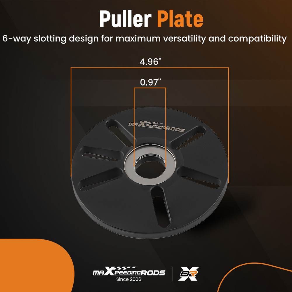 Harmonic Balancer Puller / Installer Kit Engine Tool Steel Universal set