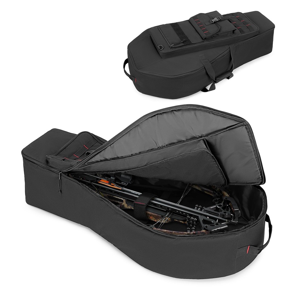 Soft Compound Bow Case, Padded Crossbow Case with Arrow Pocket and Backpack S...