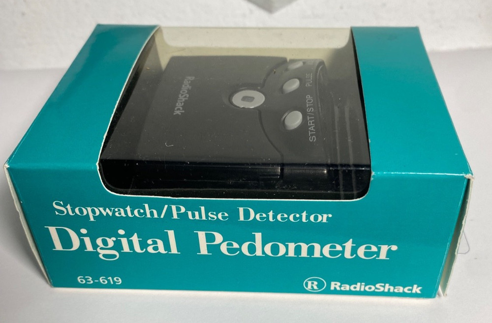 RadioShack Digital Pedometer Stopwatch/Pulse Detector