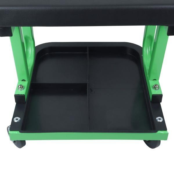 US PRO Tools Work Seat Garage Workshop Stool with Storage 5027