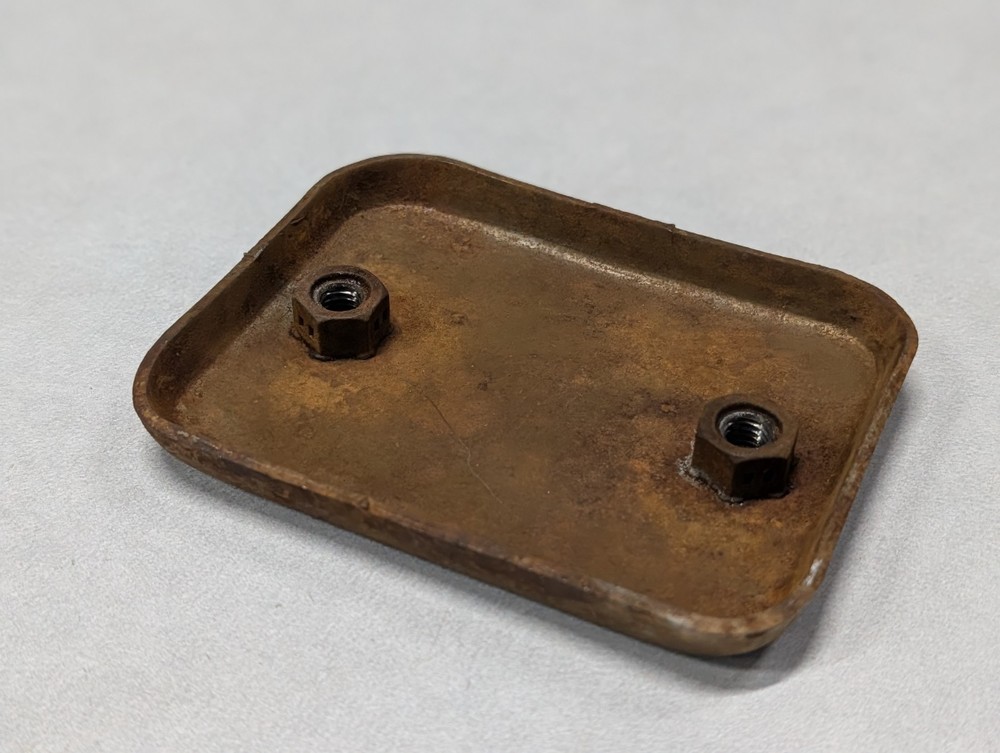 Bronco ii Spare Tire Striker Backing Plate