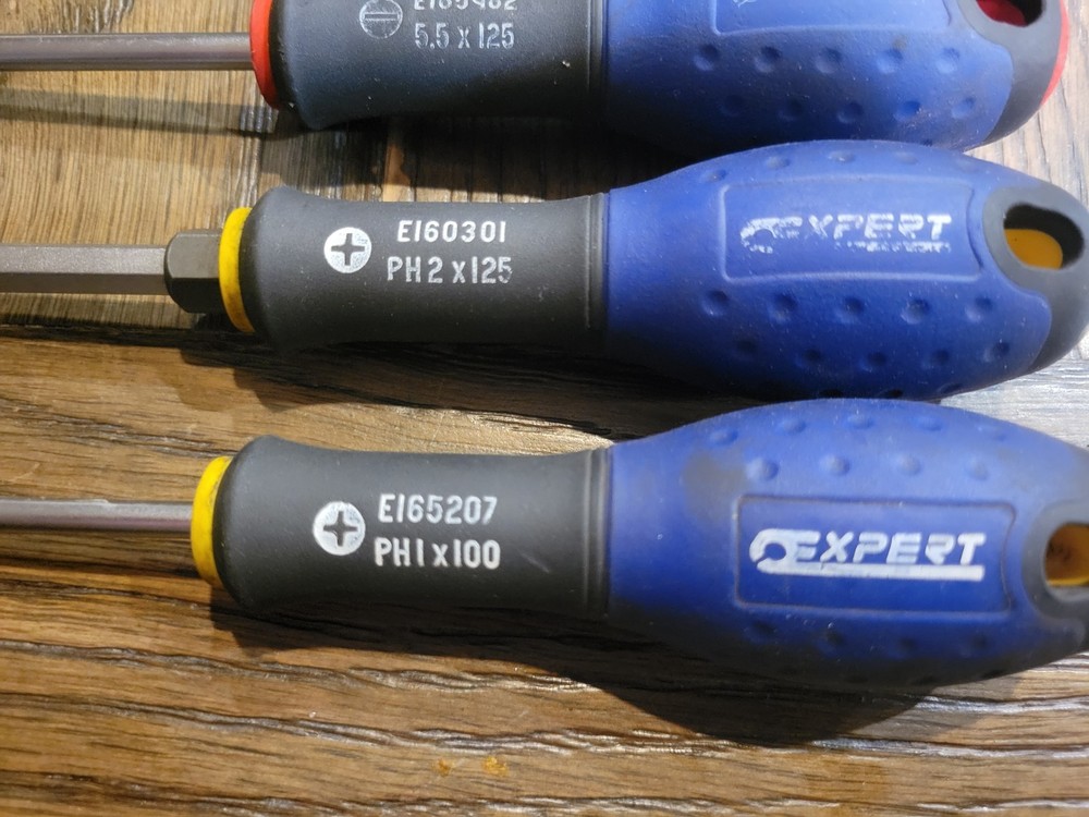 Mac Tools EXPERT 5 piece screwdrivers