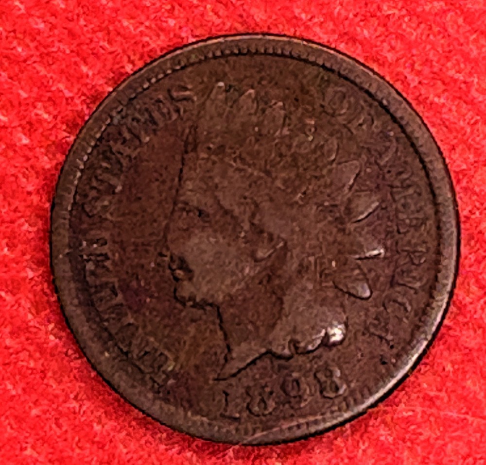 1898 INDIAN HEAD CENT