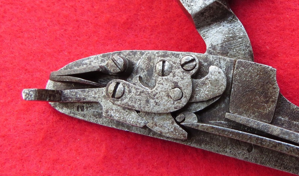 Antique Black Powder Percussion Lock Assembly Left-side Muzzleloading Lockwork