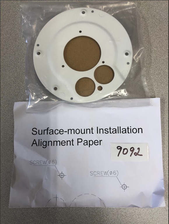 Fixed Dome Surface Mount MK-1425