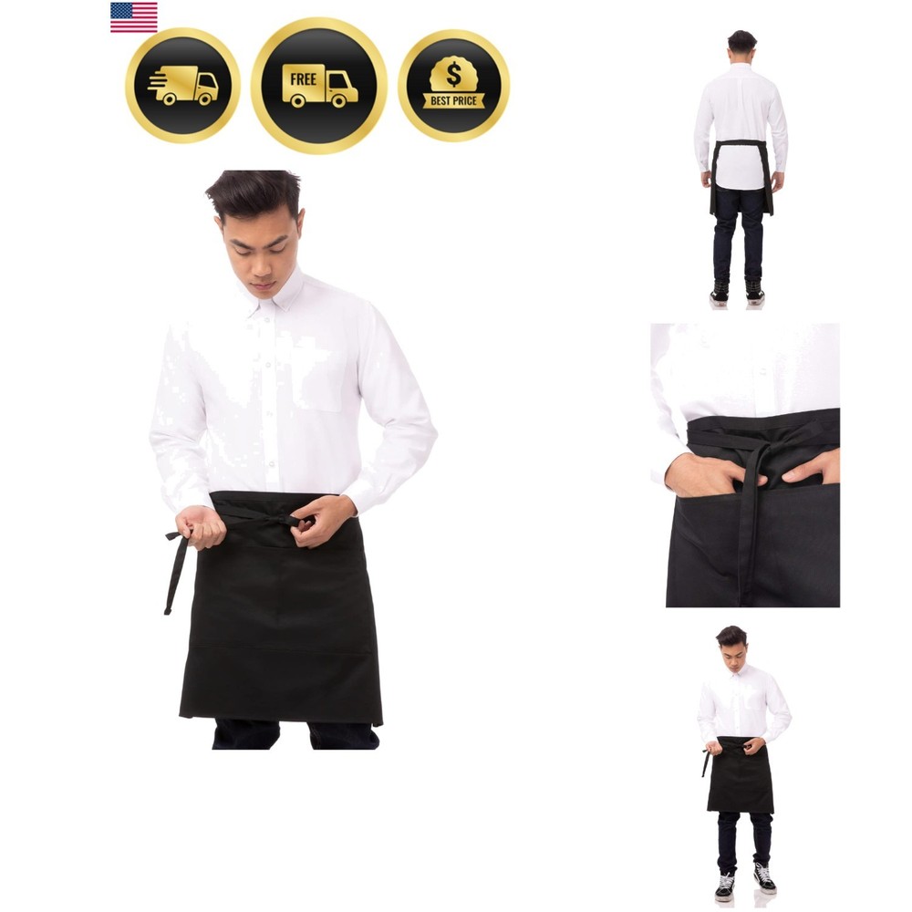 Unisex Half Bistro Server Apron