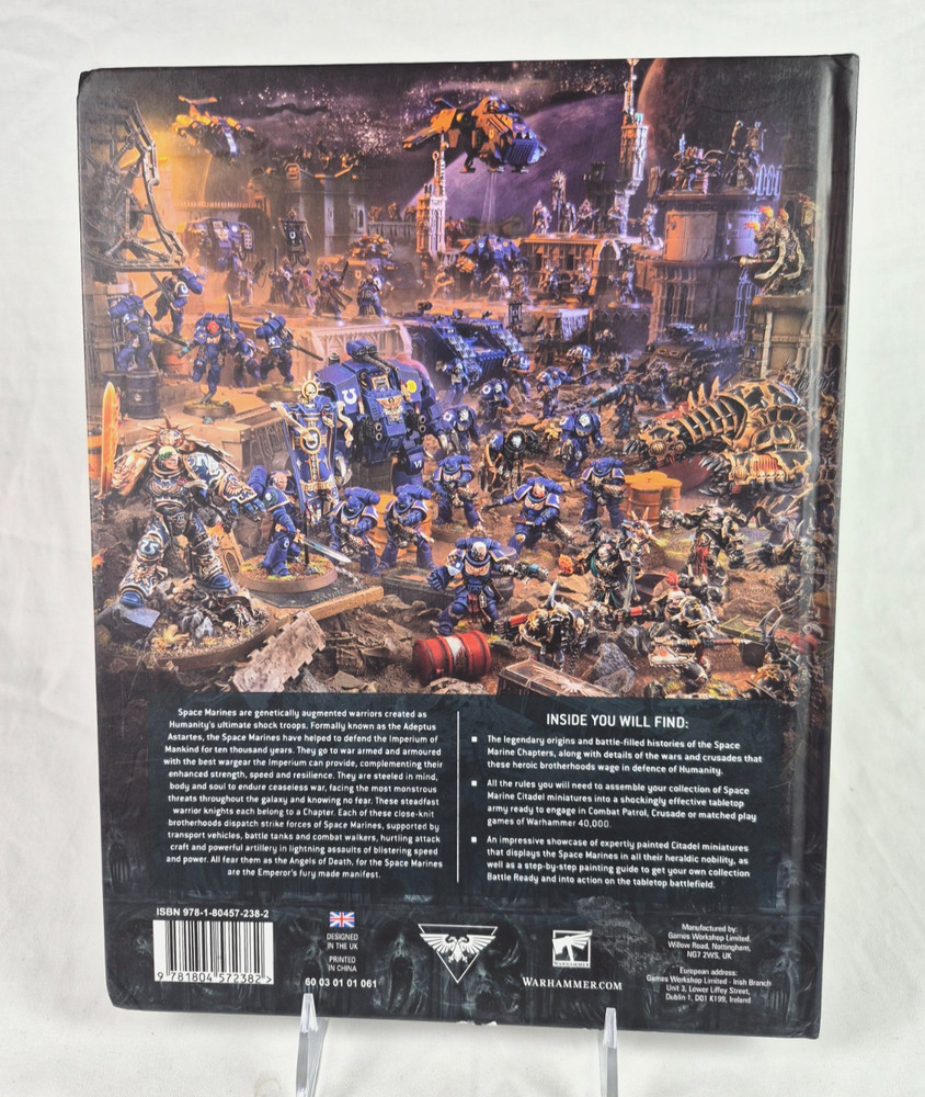 Games Workshop Warhammer 40K 10th Edition Codex: Space Marines - English