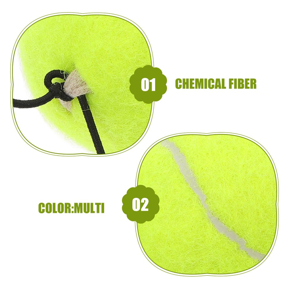 6 Pcs Tennis with Line Exercise Ropes Training for Home Single Player