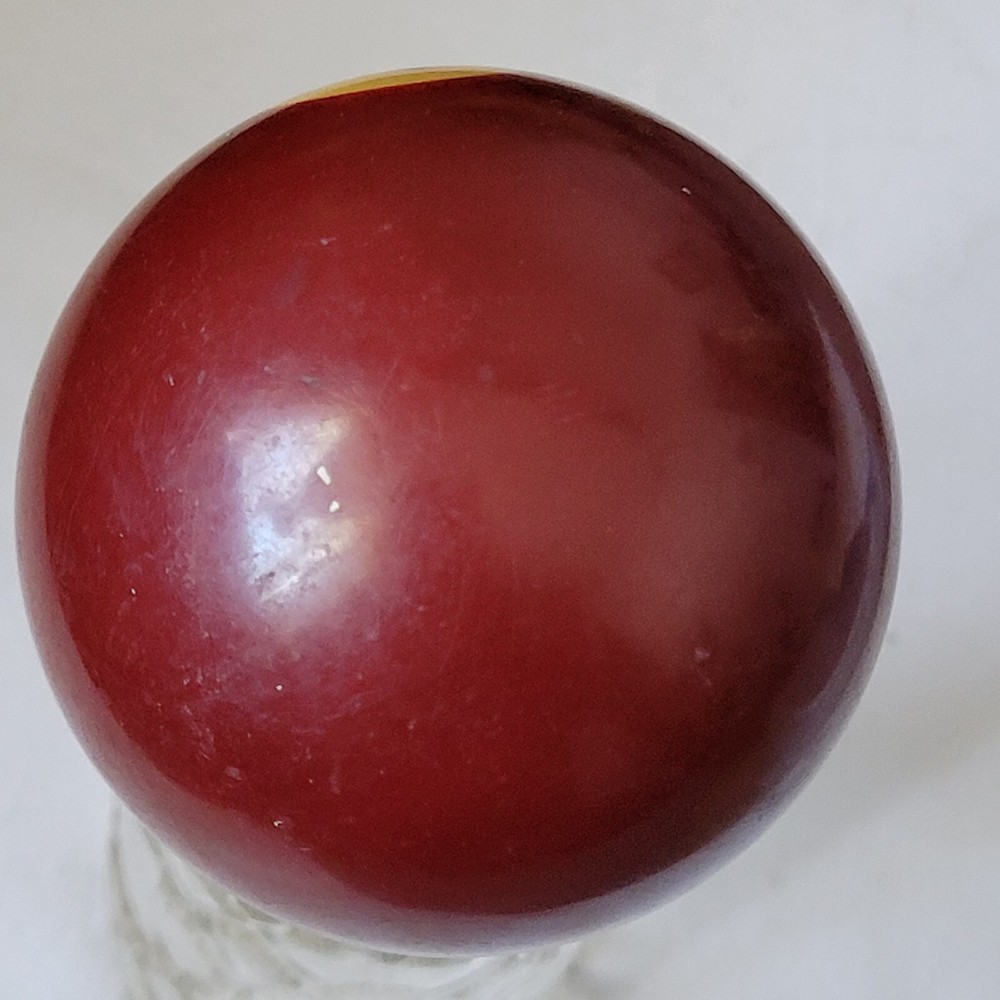 Vintage Number 7 Solid Maroon Replacement Pool Ball Billiard