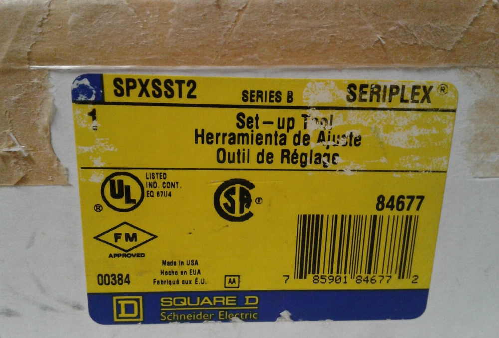 Square D SPXSST2 Series B Seriplex Set Up Tool SPX-SST2 - Used
