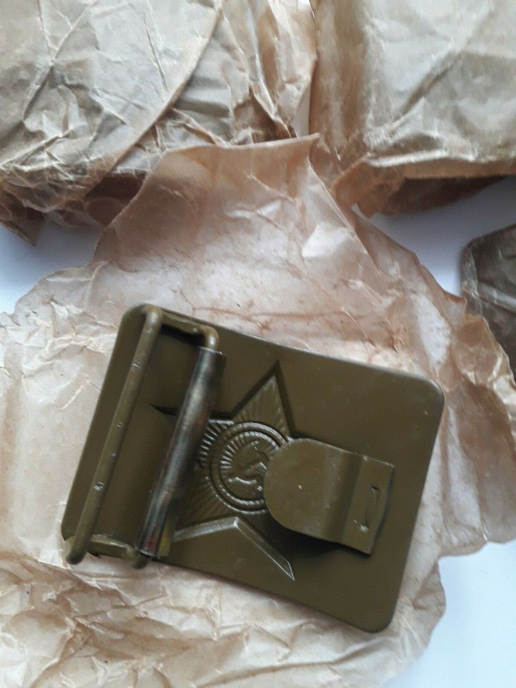 Soviet soldier buckle star