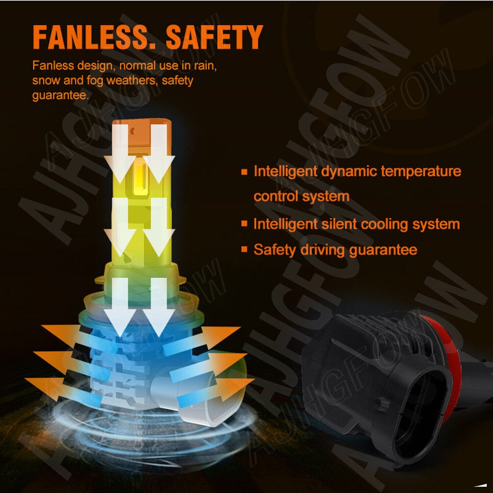 For Chevy Silverado 1500 2019-2021 WT Custom Trail Boss LED Headlight Kit Bulbs