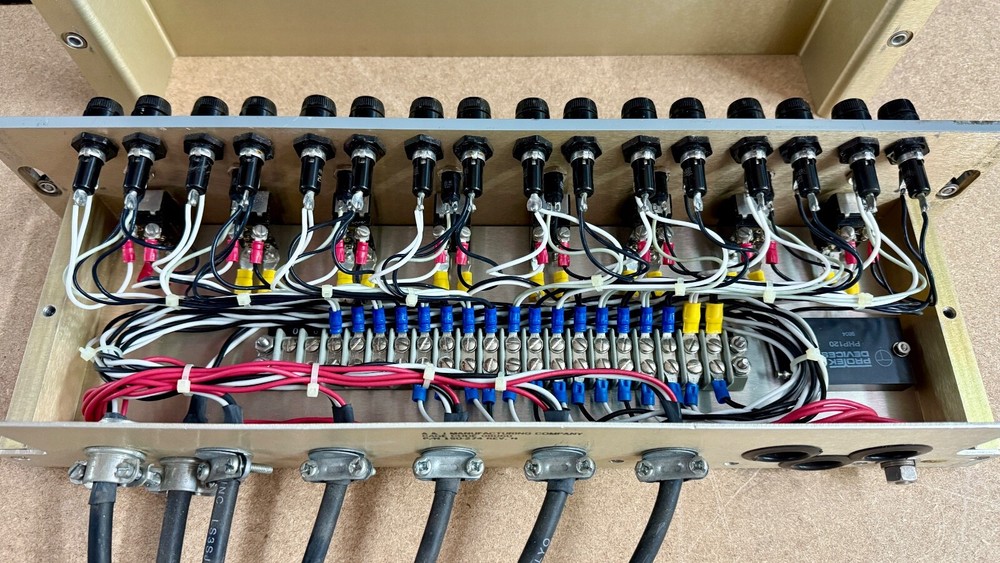 NAVY Power Distribution Panel Assembly A&J 150-274 Cage Code 08060