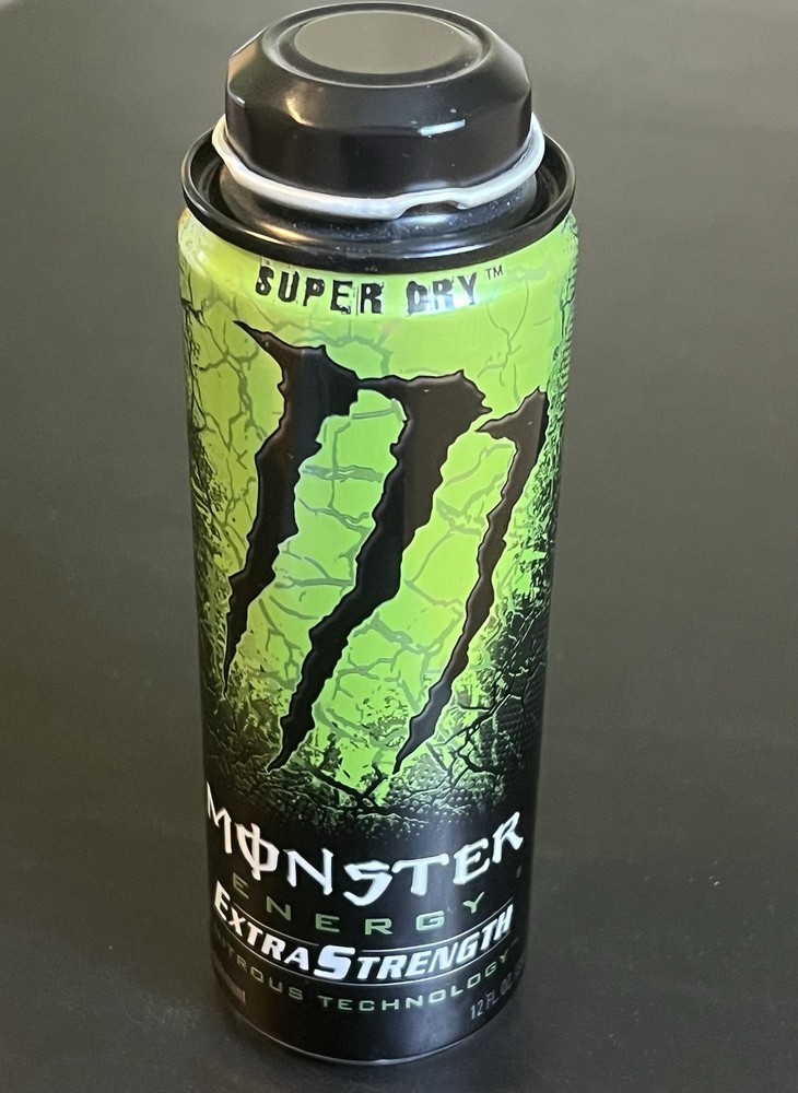 Monster Energy NITROUS - BLACK ICE & SUPER DRY - Extra Strength, Empty Cans