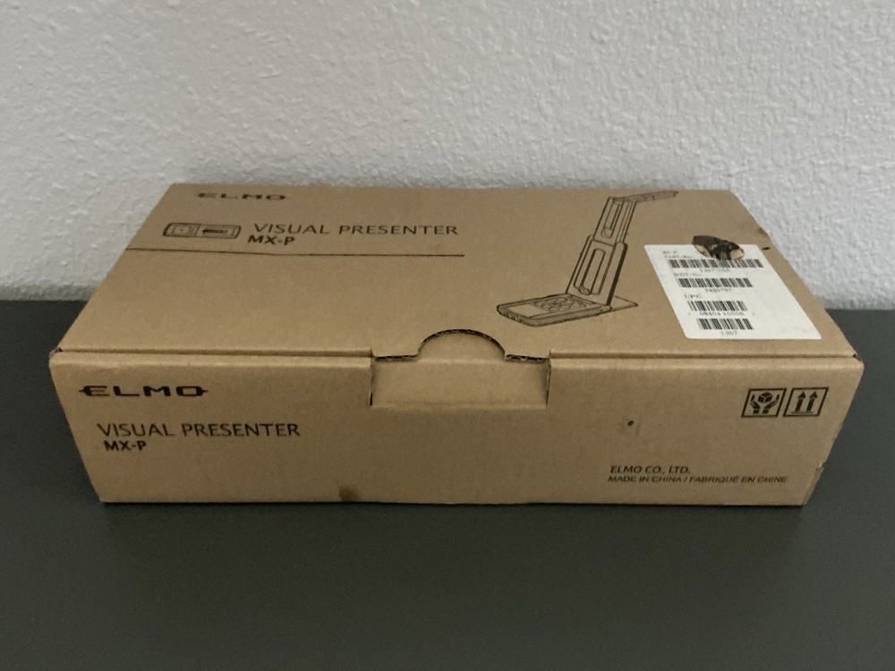 Elmo MX-P Visual Presenter Document Camera – Tested w/ Box, Power Cords