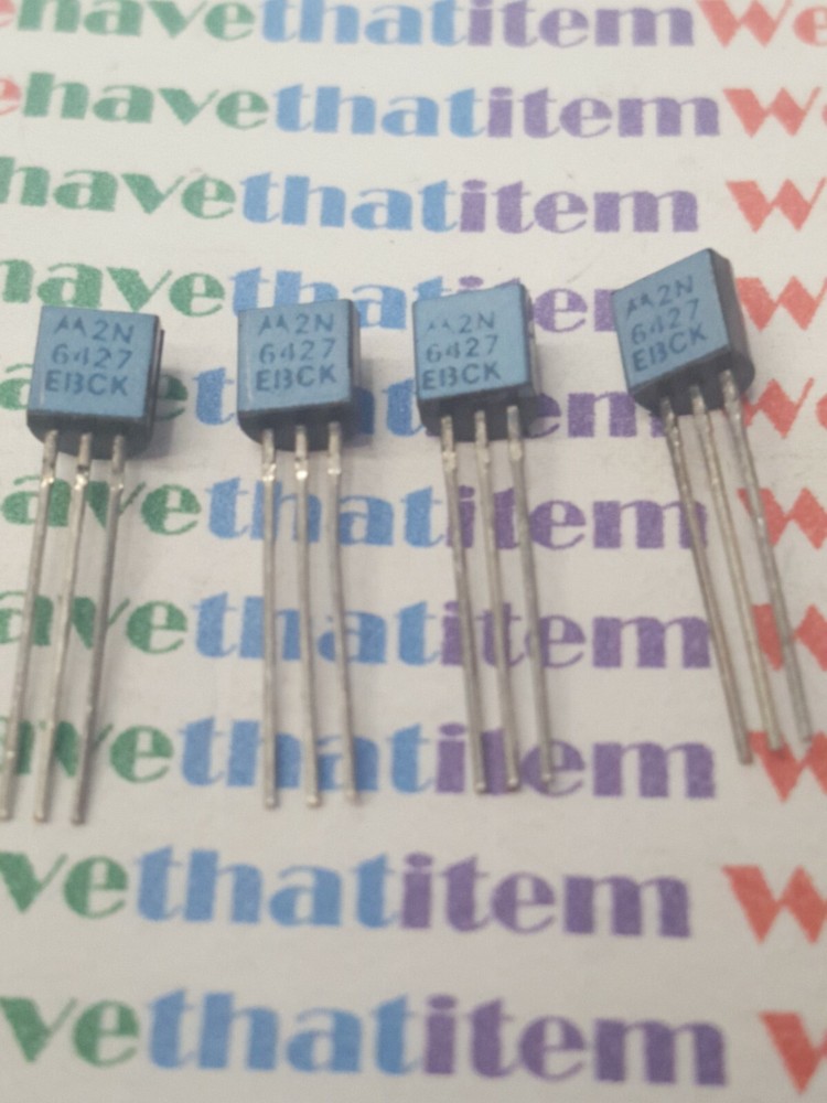 2N6427 / TRANSISTOR / 4 PIECES / (qzty)