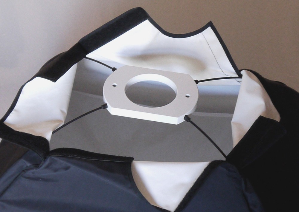 PRL) ELECTRA LIGHT BANK SOFTBOX FLASH 60x60 LIGHT DIFFUSER PHOTO STUDIO