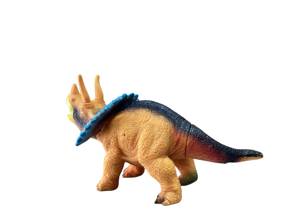 Triceratops Dinosaur Toy Figure Plastic