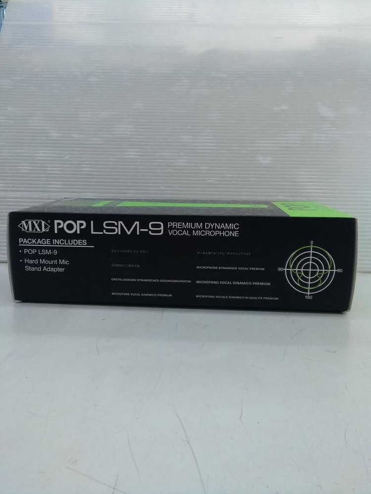 MXL Dynamic Microphone LSM-9 POP Green Used