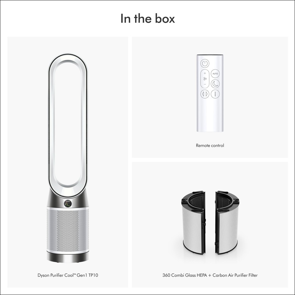 Dyson TP10 Purifier Cool | White/White | Refurbished