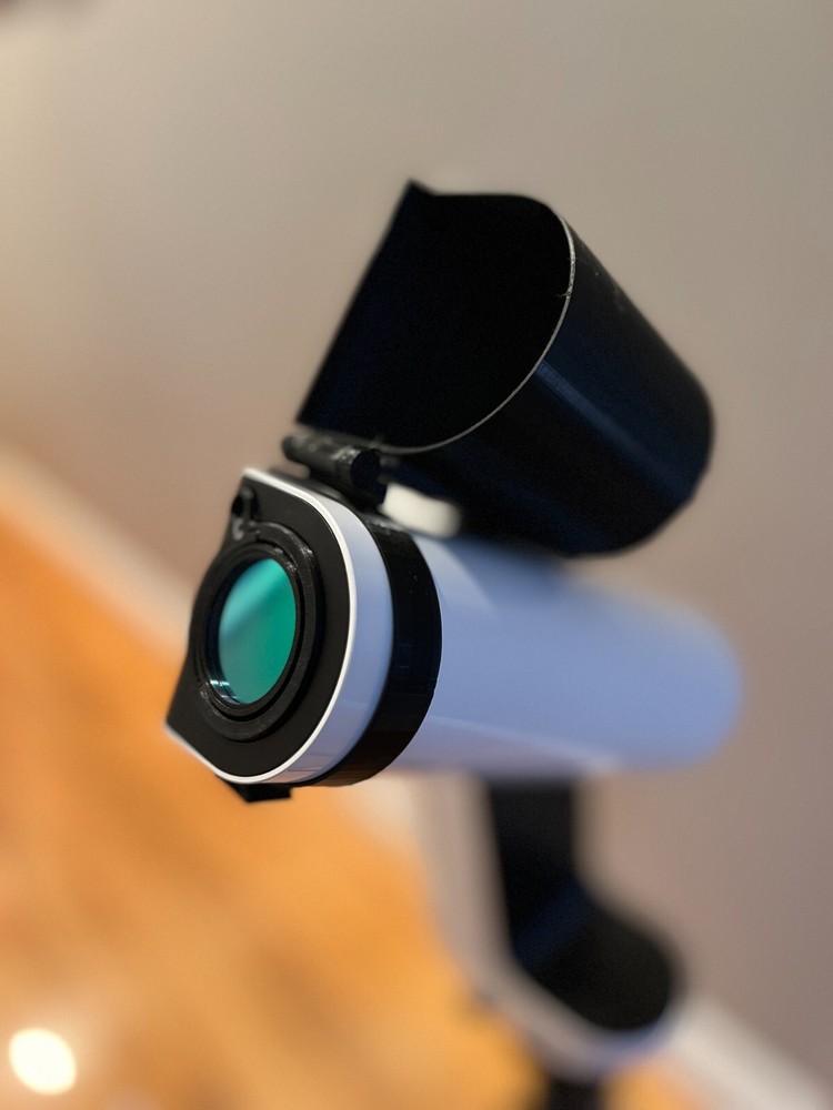 Vaonis Vespera Telescope Handle | With 3D-Printed Filter & Battery Storage Acces