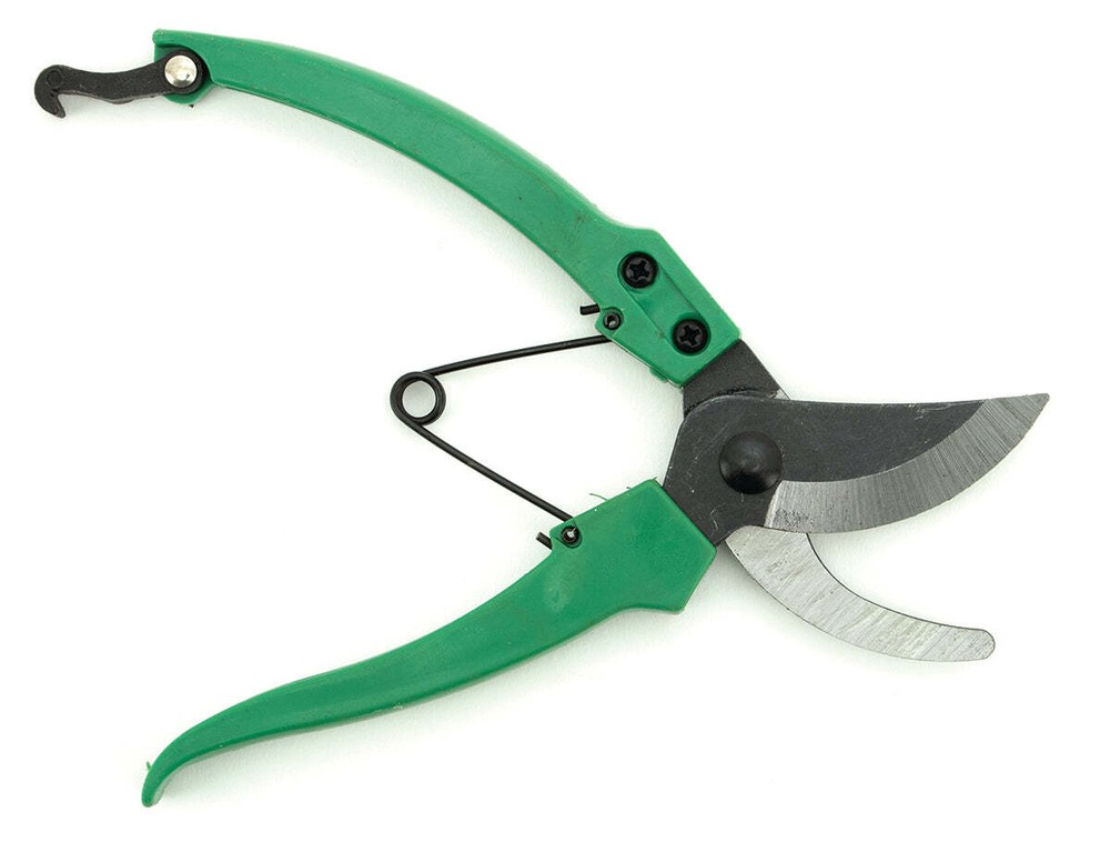Handheld 7" Pruning Shear with Spring Open