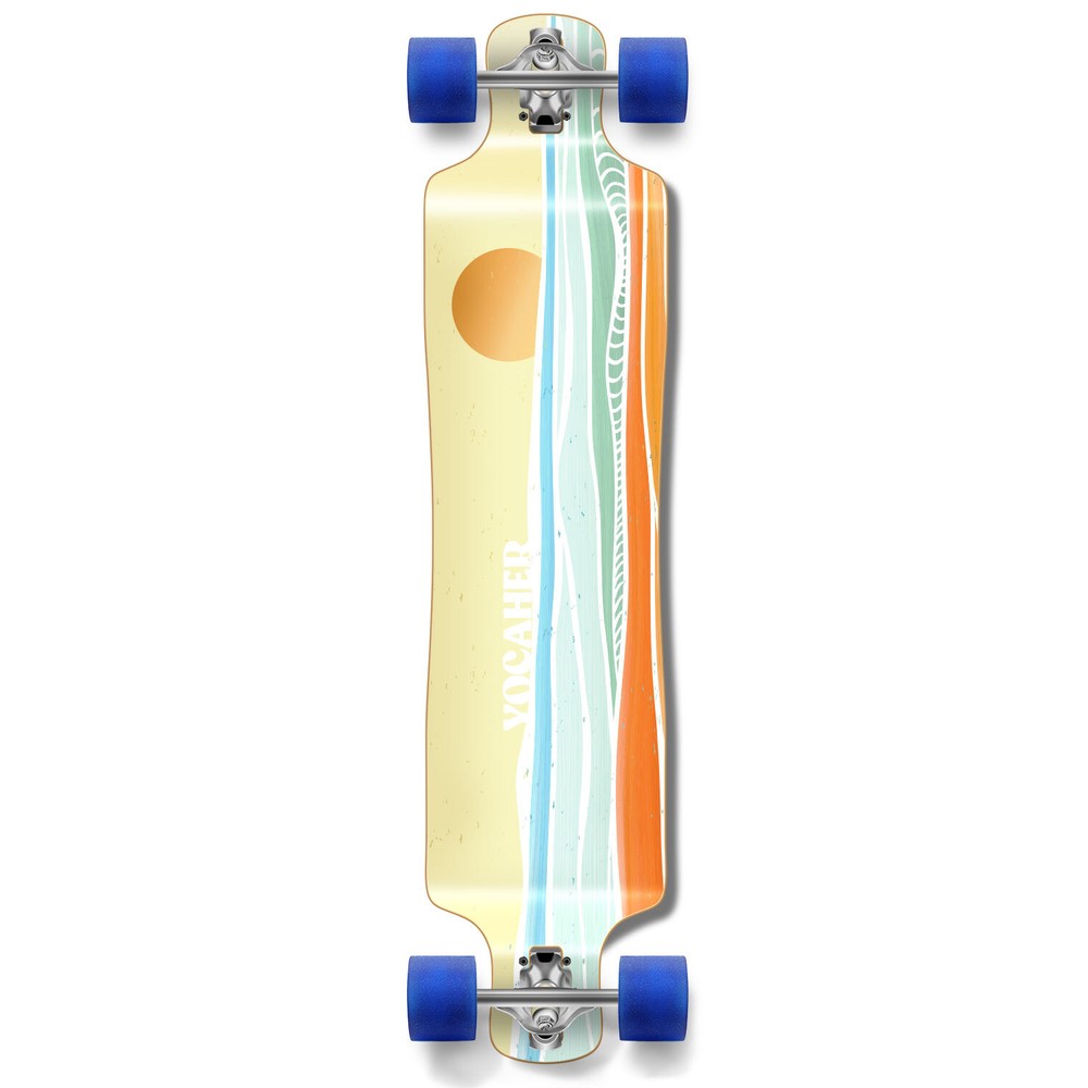 YOCAHER Longboard Complete - Earth Series - Horizon Day
