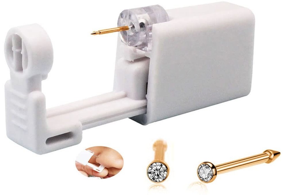 All-in-One Nose Piercing Kit - Personal and Professional Piercing Solution