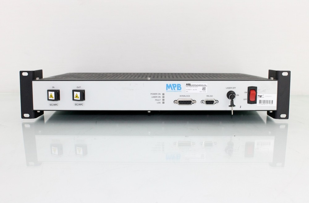 MPB 1RU P02F C-Band EDFA 2 dB Flattened Gain APC Connector Compatibility
