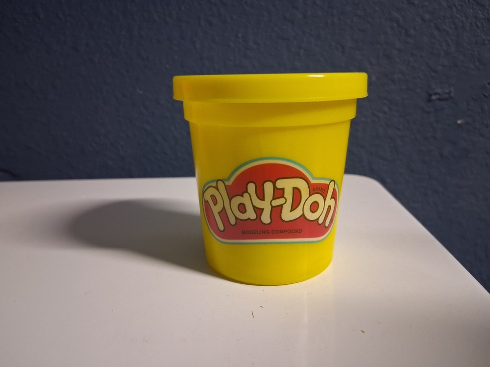 Play dough single can 3oz yellow