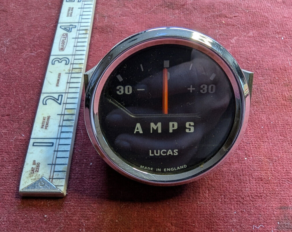 Vintage Lucus Amp Meter (H)