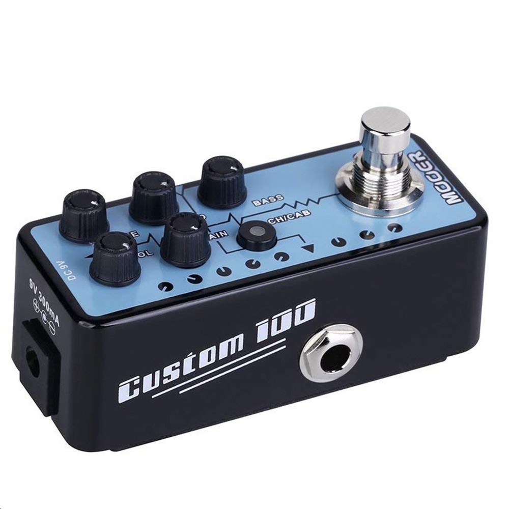 Mooer 018 Custom 100 Micro Preamp Guitar Effects Pedal