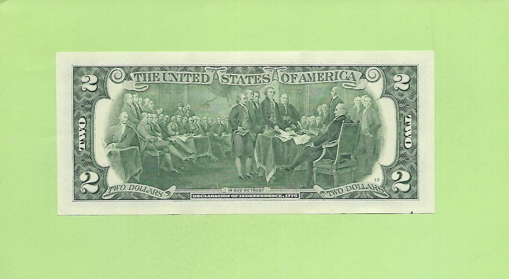 2017A ..UNCIRC $2 G 4519 2150 A .... 2017A $2 G-A NICE NOTE FRN