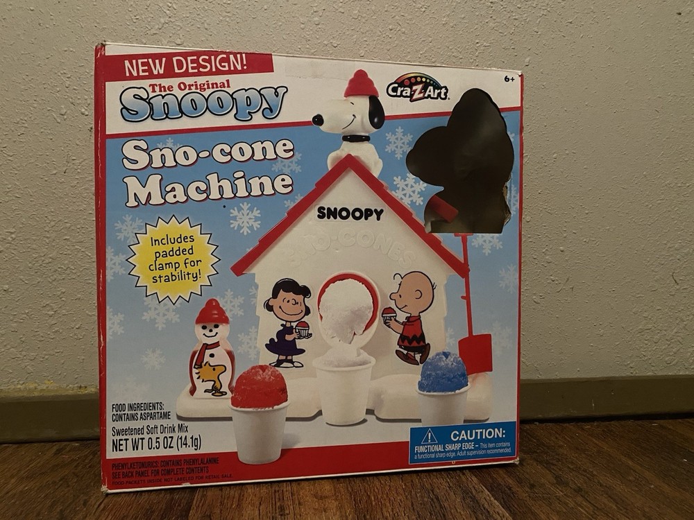 Snoopy Snow Cone Machine