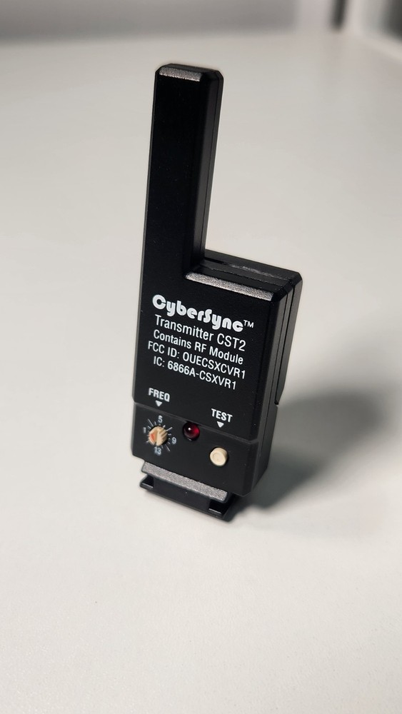 Paul C Buff CyberSync RF Transmitter CST2 Used Good