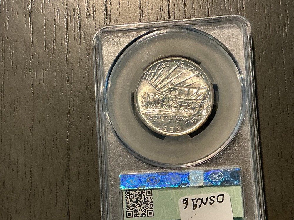 1933-D Silver Commemorative Oregon Trail MS 65 CAC
