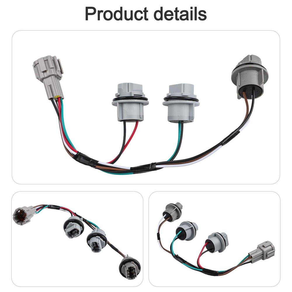 Tail Light Wiring Harness Taillight Replacement Direct Replacement Left and Right