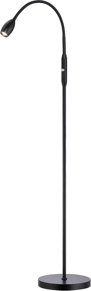 O’Bright Ray Adjustable LED Floor Lamp - Dimmable Gooseneck Spotlight