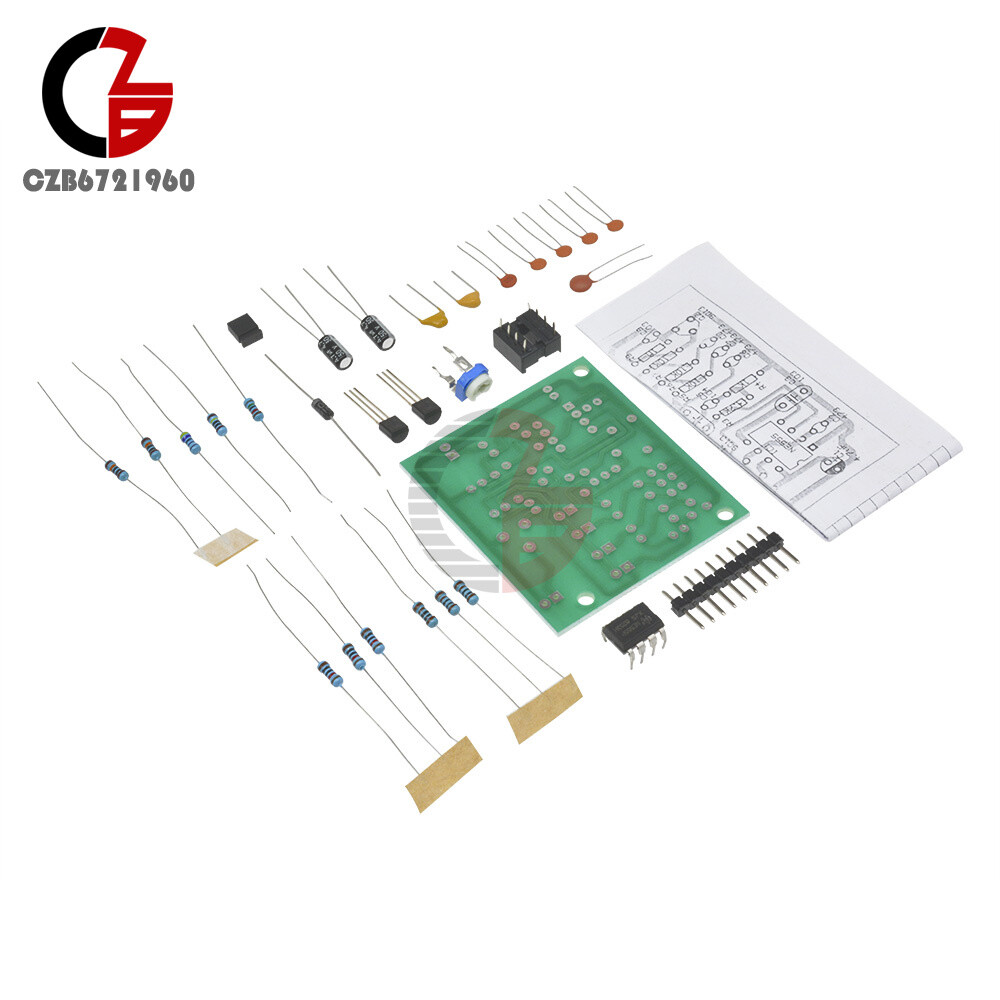 DIY Kit Multi-Channel NE555 Waveform Generator Module Sine Triangle Square Wave