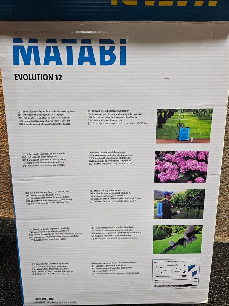 Matabi Evolution Landscape Professional BackPack Sprayer Commercial 3 Gallon