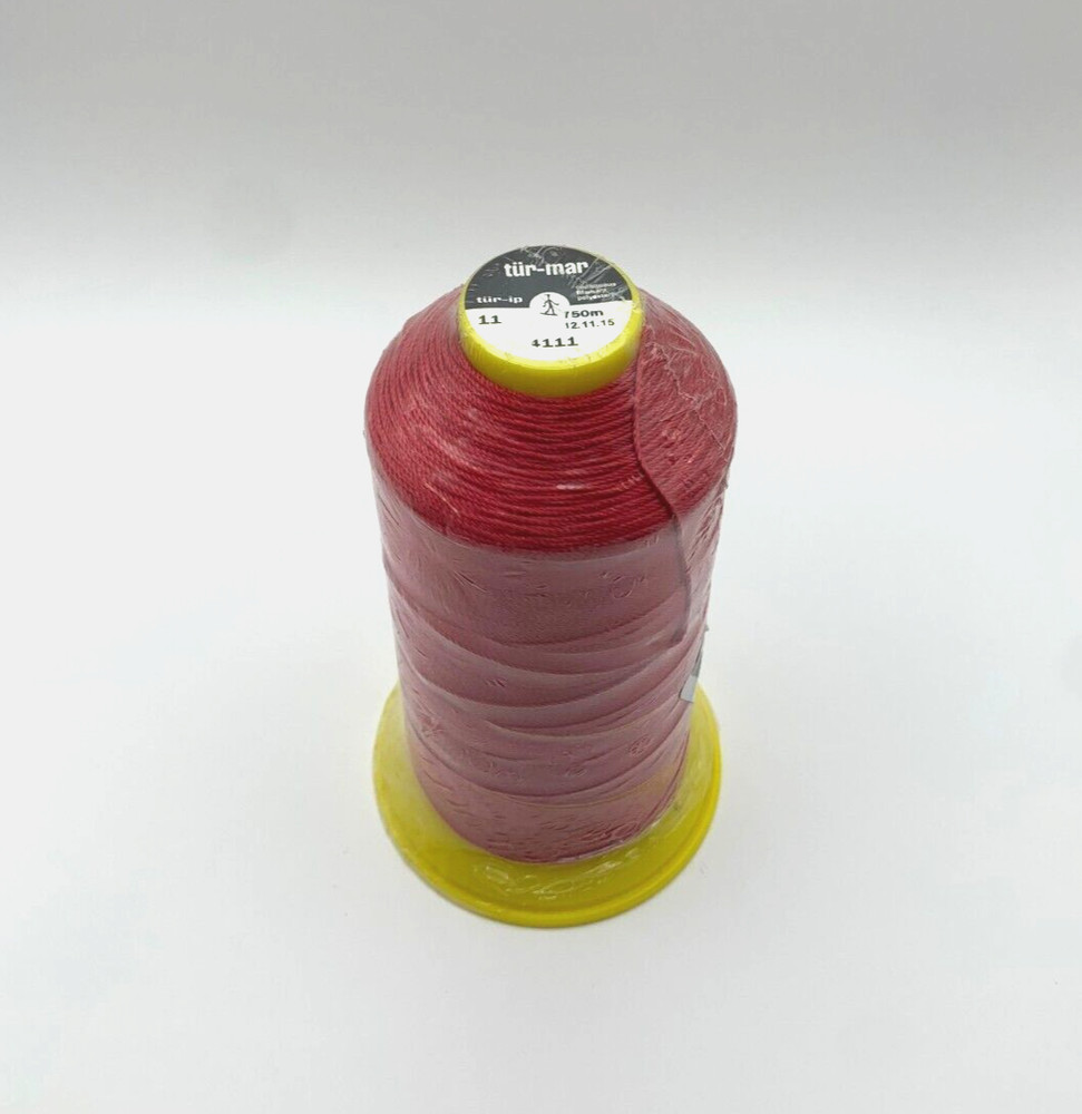 (750m) Tur-Mar Polyester Red Thread, TEX 250, Ticket 11