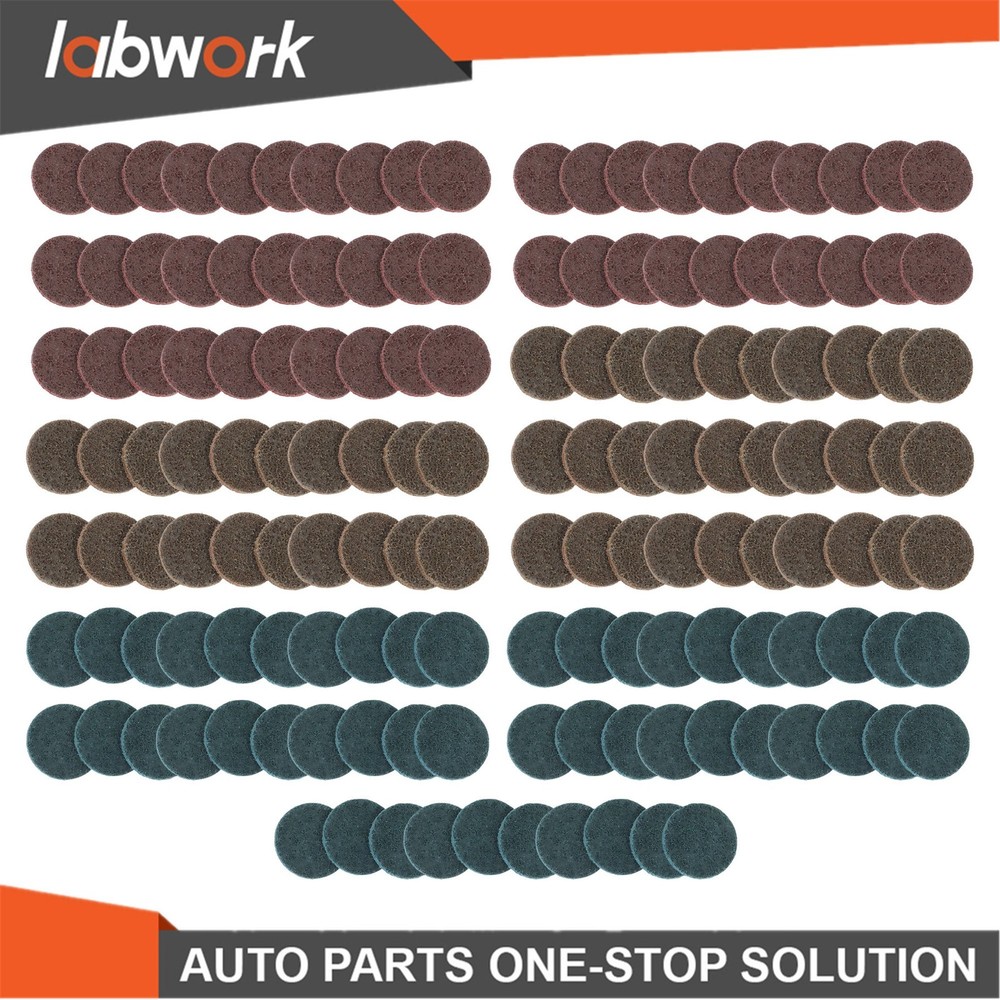 Labwork 150 Pcs 2 Inch Fine Medium And Coarse Torque Sanding Discs Set