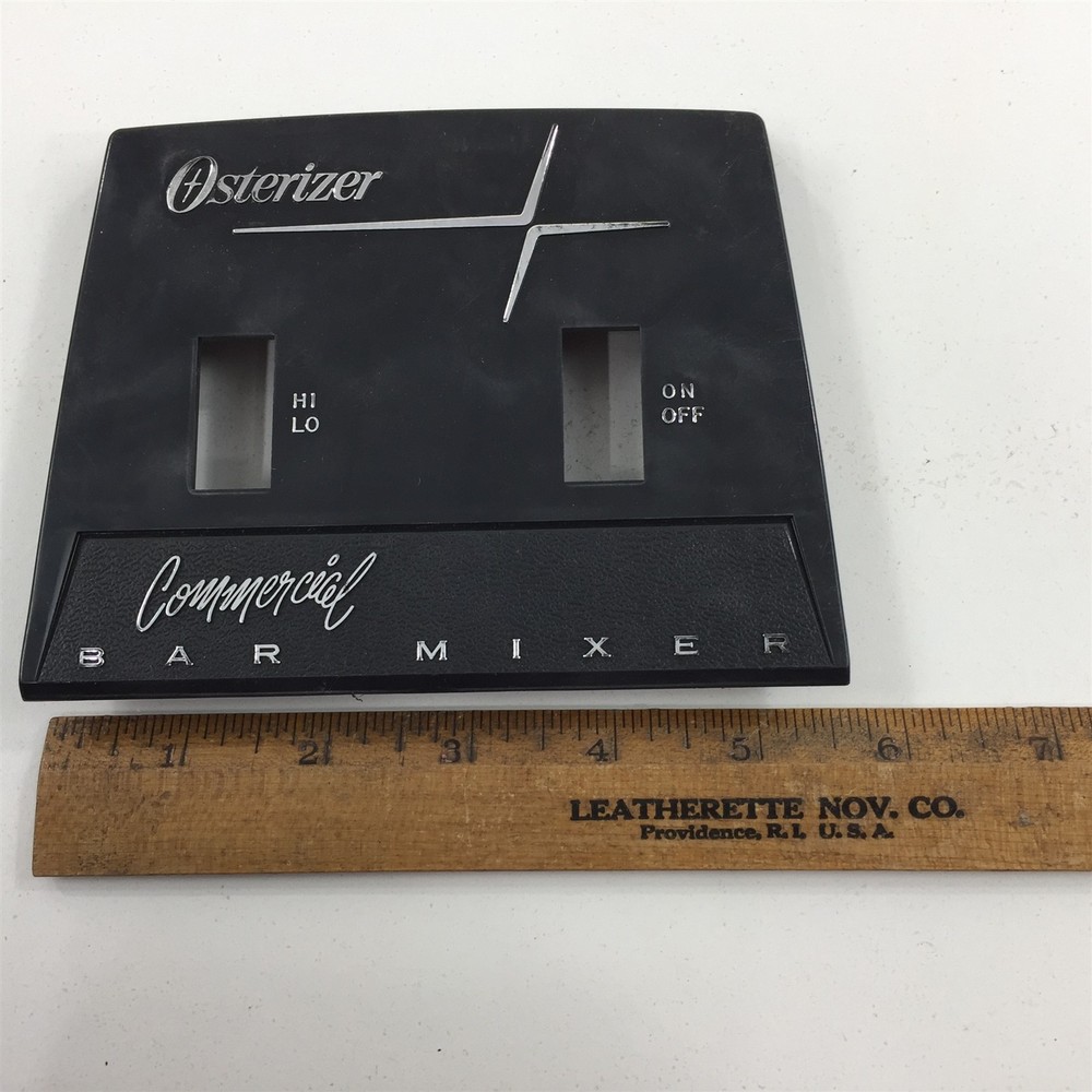 Osterizer Commercial Bar Mixer Front Plate