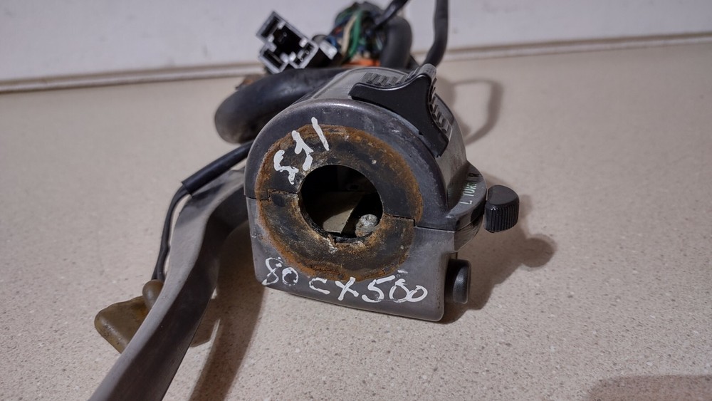 1980 Honda CX500 Left Handlebar Switch Lighting Switch