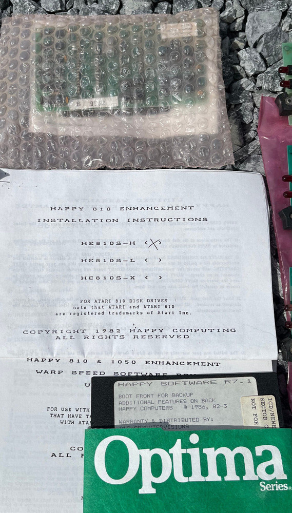 Atari Happy 810 Upgrade board new with Software Int