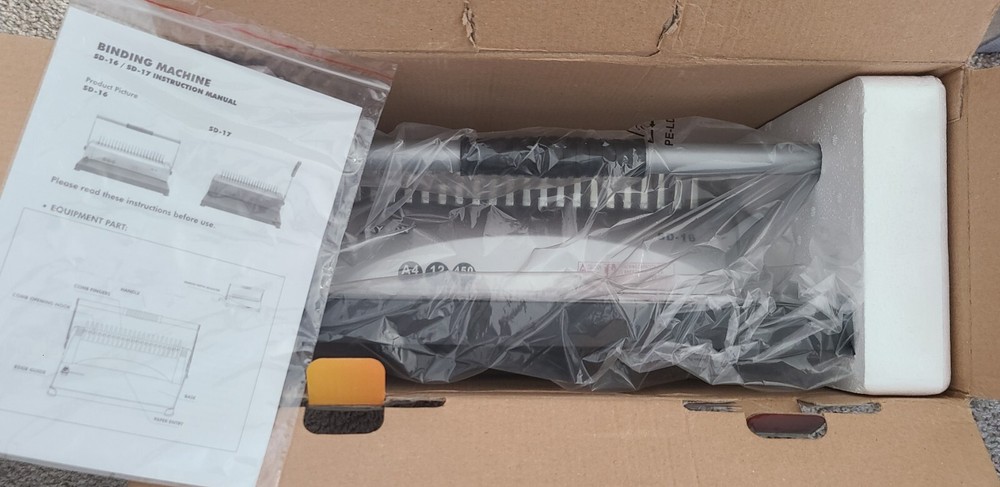 Rayson SD16 Comb Binding Machine