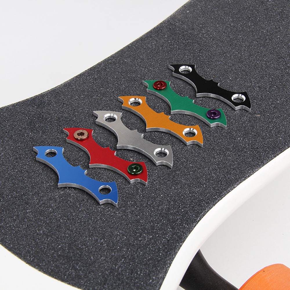 4pcs Skateboard Deck Protective Gasket Longboard Mounting Anti-sinking Black